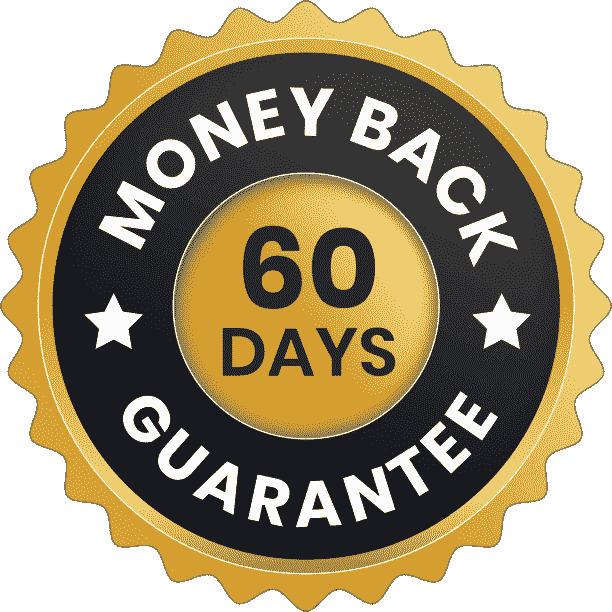 60 days money back guarantee